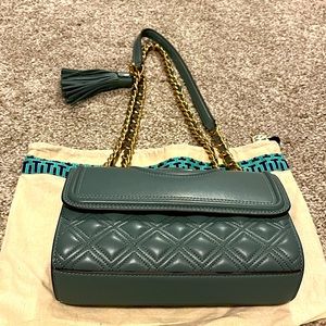 Tory Burch baby blue shoulder bag